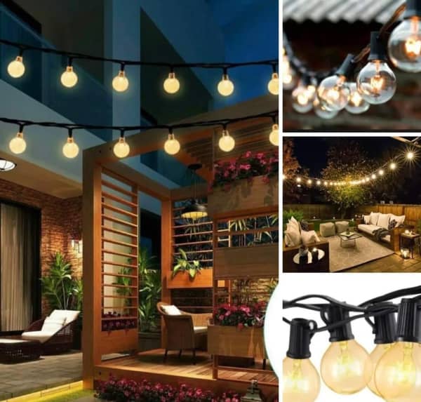 Guia de Luces 25 Bombitas Simonas Electricas